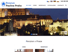 Tablet Screenshot of pensionpaulina.com